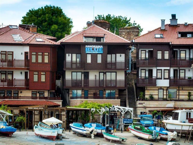 Panorama Blue Family Hotel And Free Parking Nesebar Buitenkant foto